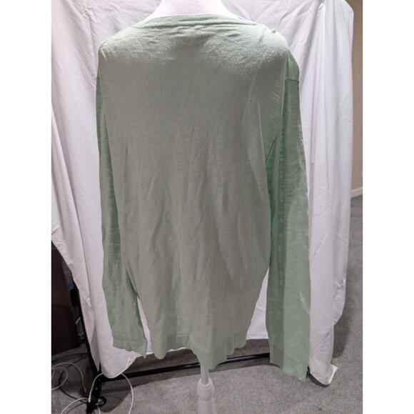 J. Crew Sweater Women's Size XXL Green Crewneck Pullover 2XL Shirt Tunic Top - Picture 4 of 13